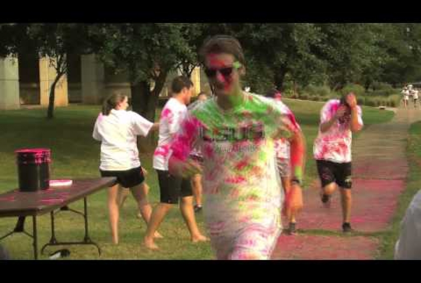 Embedded thumbnail for the 2015 SAB color run